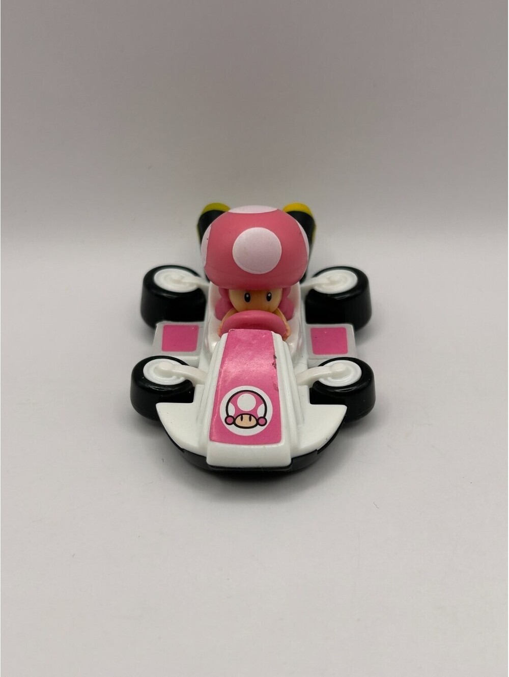 Nintendo Toadette Mario Kart Happy Meal Toy Pink driver figure